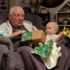 Mike unwraps.jpg